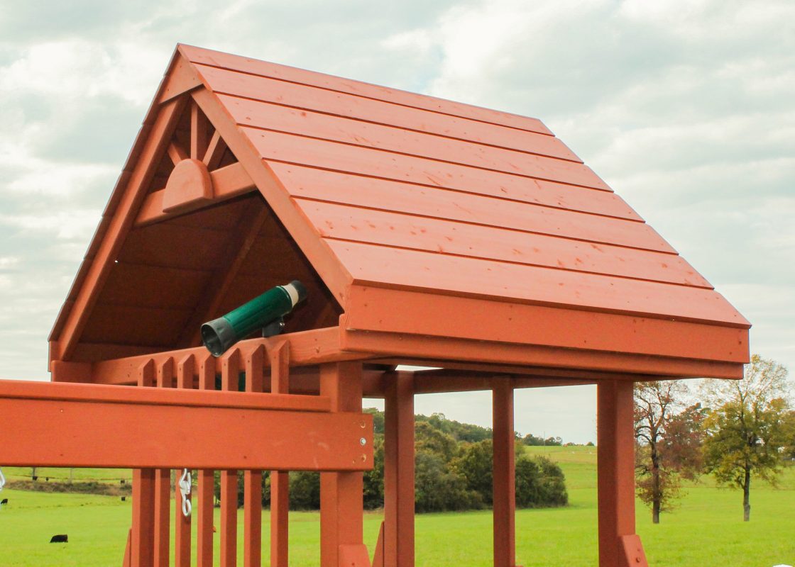 custom playset options Cedar Roof