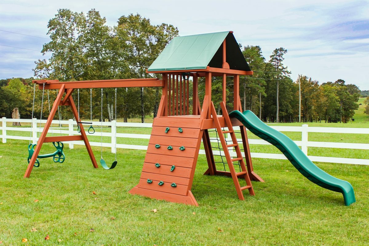 climbing tower outdoor playsets