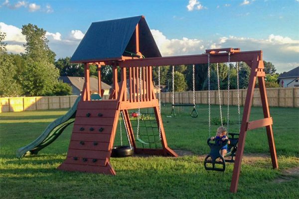small outdoor swing sets drasco ar